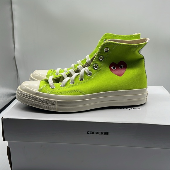 Converse
x Comme des Garçons Chuck 70 Hi AC "Bright Green" sneakers - Picture 5 of 9